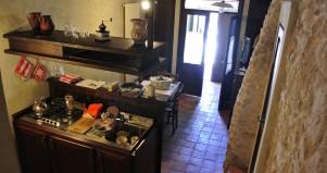 Soggiorno in legno albergo Robur Marsorum